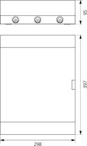 ELEKTRO-PLAST ROZDZIELNICA MODUŁOWA 2X12 NATYNKOWA IP40 SRN-24 1.6