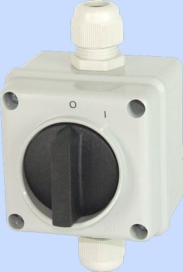 ELEKTROMET ŁĄCZNIK KRZYWKOWY 0-1 3P 12A IP65 ŁUK E12-13 W OBUDOWIE