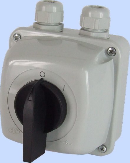 ELEKTROMET ŁĄCZNIK KRZYWKOWY 0-1 3P 16A IP44 ŁUK 16-13 W OBUDOWIE ELEKTROMET ŁĄCZNIK KRZYWKOWY 0-1 3P 16A IP44 ŁUK 16-13 W OBUDOWIE