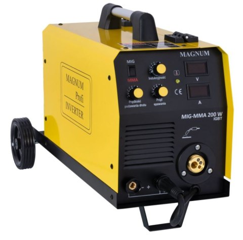 MAGNUM PÓŁAUTOMAT SPAWALNICZY MAGNUM MIG 200W MMA MAGNUM PÓŁAUTOMAT SPAWALNICZY MAGNUM MIG 200W MMA