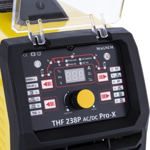 MAGNUM SPAWARKA INWERTOROWA TIG MAGNUM THF 238P AC/DC PRO-X MAGNUM SPAWARKA INWERTOROWA TIG MAGNUM THF 238P AC/DC PRO-X