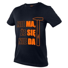 NEO T-SHIRT Z NADRUKIEM MA SIĘ DA ROZMIAR M