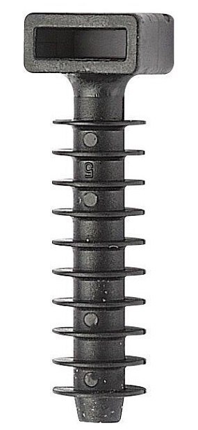 UN KOŁEK MONTAŻOWY CZARNY DO OPASEK F=8MM BMKN5458E 1SZTUKA UN KOŁEK MONTAŻOWY CZARNY DO OPASEK F=8MM BMKN5458E 1SZTUKA