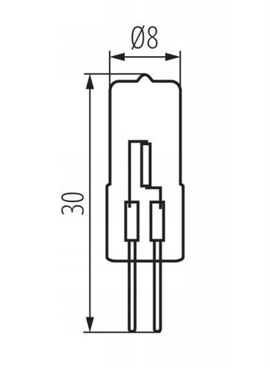 UN ŻARÓWKA HALOGENOWA 10W 12V G-4 UN ŻARÓWKA HALOGENOWA 10W 12V G-4