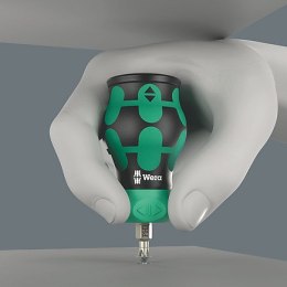 WERA BARDZO MAŁA RĘKOJEŚĆ Z KRÓTKIM UCHWYTEM 1/4''STUBBY 6 CZĘŚCI