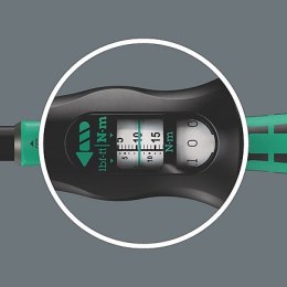WERA KLUCZ DYNAMOMETRYCZNY CLICK-TORQUE A5 ,1/4'X 2.5-25 NM