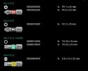 WERA RĘKOJEŚĆ KRAFTFORM Z UCHWYTEM DO BITÓW 1/4' 6 CZĘŚCI