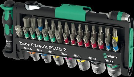 WERA TOOL-CHECK PLUS 2, 39 CZĘŚCI WERA TOOL-CHECK PLUS 2, 39 CZĘŚCI