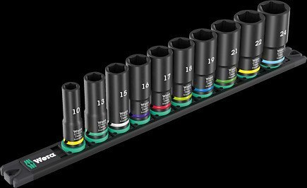 WERA ZES. KLUCZY NASADOWYCH, 3/8'' 10 CZĘŚ.LISTWA MAGNETYCZN WERA ZES. KLUCZY NASADOWYCH, 3/8'' 10 CZĘŚ.LISTWA MAGNETYCZN