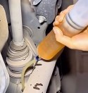 BEAST Strzykawka odsysarka wysysarka oleju do płynów paliwa ręczna 500ml