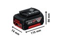 BOSCH ZESTAW COMBI GSR18V-45 + GWS18V-8 + GBH18V-22 3*4.0AH