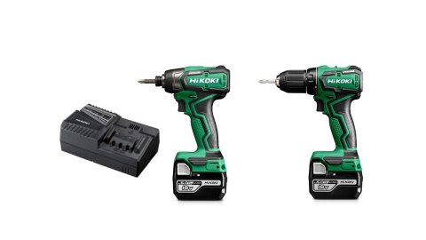 HIKOKI ZESTAW NARZĘDZI AKUM. DS18DD+WH18DD 2*5.0AH HITSYSTEM