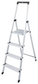 KRAUSE DRABINA DOMOWA 4* ALUMINIOWA SOLIDY KRAUSE