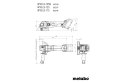 METABO SZLIFIERKA KĄTOWA AKUMULATOROWA 125MM W 18 L 9-125 0*AH