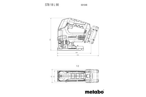 METABO WYRZYNARKA AKUMULATOROWA 18V STB 18 L 90 0*AH METABO WYRZYNARKA AKUMULATOROWA 18V STB 18 L 90 0*AH