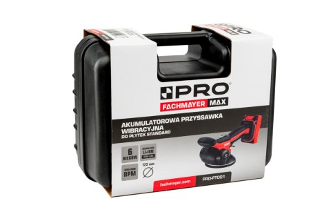 PRO PRZYSSAWKA WIBRACYJNA DO PŁYTEK STANDARD 1*2.0AH PRO PRZYSSAWKA WIBRACYJNA DO PŁYTEK STANDARD 1*2.0AH
