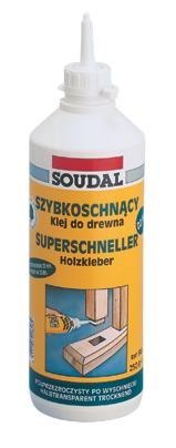 SOUDAL KLEJ DO DREWNA 64A SZYBKOSCHNĄCY 750ML SOUDAL KLEJ DO DREWNA 64A SZYBKOSCHNĄCY 750ML