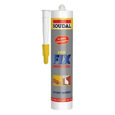 SOUDAL KLEJ ECO FIX UNIVERSAL 280ML SOUDAL KLEJ ECO FIX UNIVERSAL 280ML