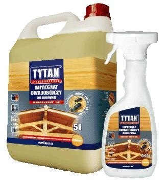 TYTAN IMPREGNAT OWADOBÓJCZY BEZBARWNY 5L TYTAN IMPREGNAT OWADOBÓJCZY BEZBARWNY 5L