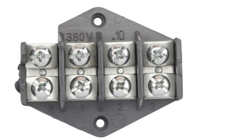 UN LISTWA ZACISKOWA, PIERŚCIEŃ ROZGAŁĘŹNY 4X10MM2 CZARNY