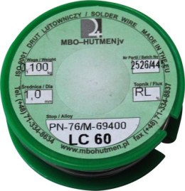 HUTMEN CYNA LUTOWNICZA 1,5mm 250g MBO HUTMEN