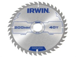 IRWIN PIŁA TARCZOWA 200x30x2,5mm 40z ATB CONSTRUCTION IRWIN