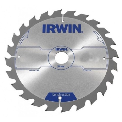 IRWIN PIŁA TARCZOWA 230x30x2,8mm 40z ATB CONSTRUCTION IRWIN IRWIN PIŁA TARCZOWA 230x30x2,8mm 40z ATB CONSTRUCTION IRWIN