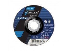 NORTON TARCZA FLEX 27 125x6,4x22,2 A 30 S VULCAN NORTON