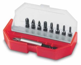 STANLEY KOMPLET GROTÓW 10SZT. (3 PŁ, 3 PH, 3 PZ) + UCHWYT STANLEY