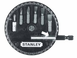 STANLEY KOMPLET GROTÓW 7SZT. (6 TX) + UCHWYT STANLEY