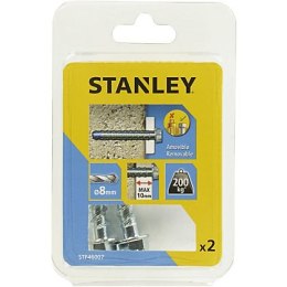 STANLEY Wkręt do materiałów budowlanych z łbem sześciokątnym 8x75mm (2szt.) STANLEY FATMAX