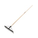 BEST GARDEN GRABIE 14 Z. WZMACNIANE TRZON DREWNIANY PROSTY L-150 X3 (1/5) BEST GARDEN