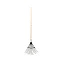 BEST GARDEN GRABIE DO LIŚCI TRZON DREWNIANY - PRĘT L-130 X3 (1/5) BEST GARDEN
