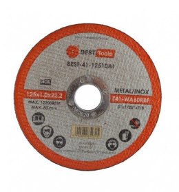 BEST TOOLS TARCZA FLEX 41 125x1,0x22,2 A60 RBF BEST TOOLS
