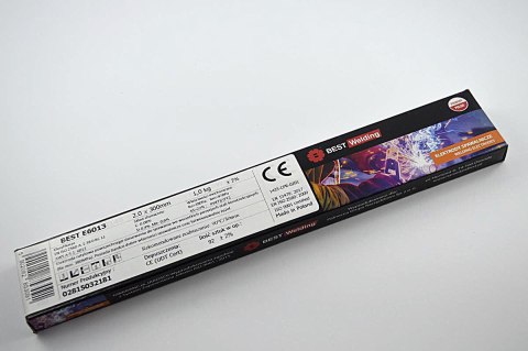 BEST WELDING ELEKTRODA RUTYLOWA 2.5mm 350mm 4kg BEST WELDING BEST WELDING ELEKTRODA RUTYLOWA 2.5mm 350mm 4kg BEST WELDING