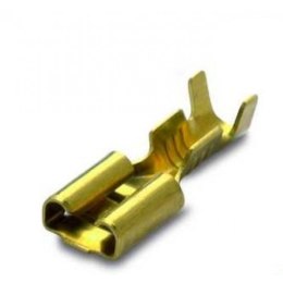 BETA Nasuwki nieizolowane mosiężne 1.0-2.5mm2 żeńskie BM Group 01290 - do wsuwki: 6.3x0.8mm /25SZT/