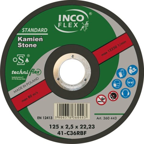 INCO FLEX TARCZA FLEX 42 180x3,2x22,2 A 30 RBF INCO INCO FLEX TARCZA FLEX 42 180x3,2x22,2 A 30 RBF INCO