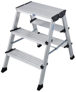 KRAUSE Schodki dwustronne - składane Treppo 2x3 szczeble