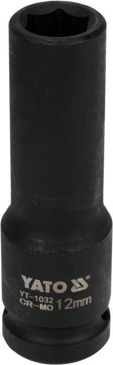 NASADKA UDAROWA GŁĘBOKA 1/2" 12mm YATO NASADKA UDAROWA GŁĘBOKA 1/2" 12mm YATO
