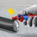 KNIPEX NÓŻ DO ŚCIĄGANIA IZOLACJI ZE STOPKA PROWADZĄCĄ