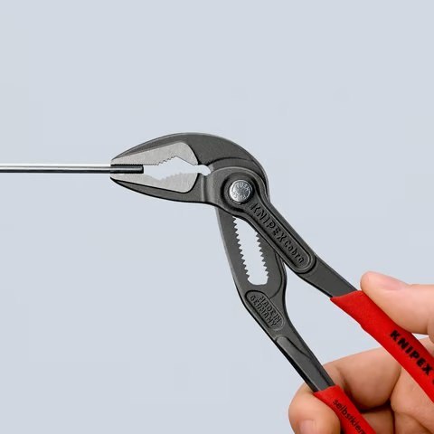 KNIPEX SZCZYPCE DO RUR COBRA Z WYDŁUŻONĄ SZCZĘKĄ 180MM KNIPEX SZCZYPCE DO RUR COBRA Z WYDŁUŻONĄ SZCZĘKĄ 180MM