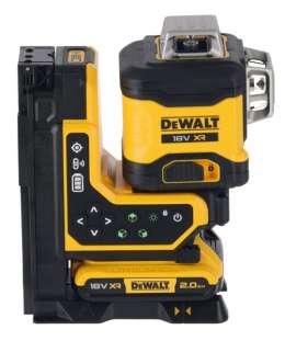 DEWALT LASER WIELOLINIOWY 3*360 ZIELONY 18V 1*2.0AH