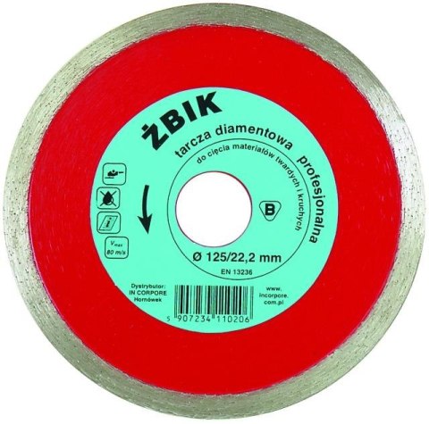 IN CORPORE TARCZA DIAMENTOWA 230x25,4mm CIĄGŁA STANDARD ŻBIK IN CORPORE IN CORPORE TARCZA DIAMENTOWA 230x25,4mm CIĄGŁA STANDARD ŻBIK IN CORPORE