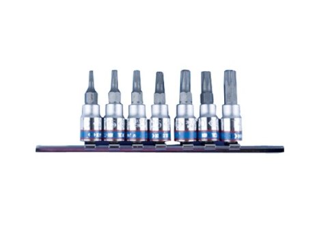 KING TONY KPL. NASADEK 1/4'' TORX Z OTWOREM,7 SZT T10-740 NA SZYNIE KING TONY KPL. NASADEK 1/4'' TORX Z OTWOREM,7 SZT T10-740 NA SZYNIE