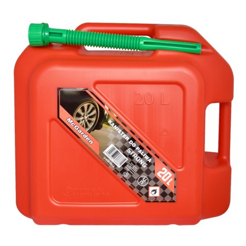 MC GARDEN KANISTER PLASTIK STRONG NA BENZYNĘ 20L MC GARDEN KANISTER PLASTIK STRONG NA BENZYNĘ 20L