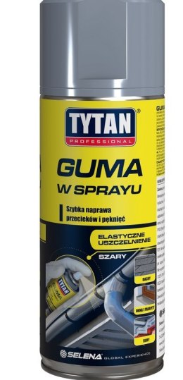 TYTAN TYTAN GUMA W SPRAYU 400 ML SZARY