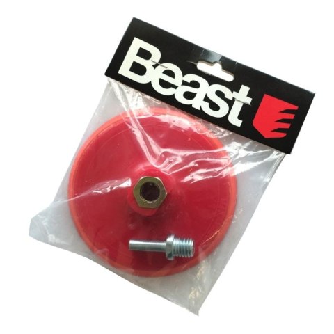 BEAST DYSK SZLIFIERSKI Z RZEPEM 125 mm + ADAPTER