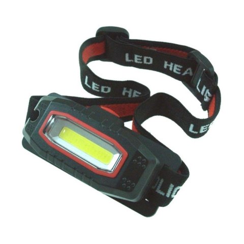 BEAST Latarka czołowa LED na baterie z klipsem