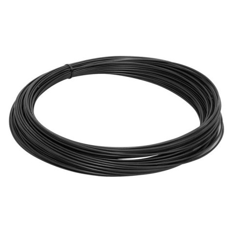 UN DRUT OCYNKOWANY POKRYTY PCV. 3.0*3.8MM CZARNY UN DRUT OCYNKOWANY POKRYTY PCV. 3.0*3.8MM CZARNY