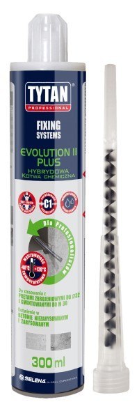 TYTAN HYBRYDOWA KOTWA CHEMICZNA EVOLUTION II PLUS 300ML